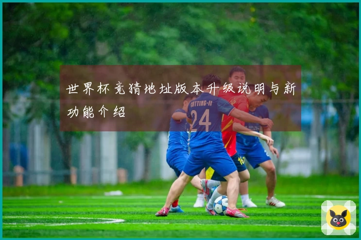 世界杯竞猜地址版本升级说明与新功能介绍